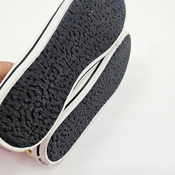 Coach Felix Tan Brown Gold Logo Canvas & Leather Sneaker Shoe women's size 8.5 B - Picture 7 of 9